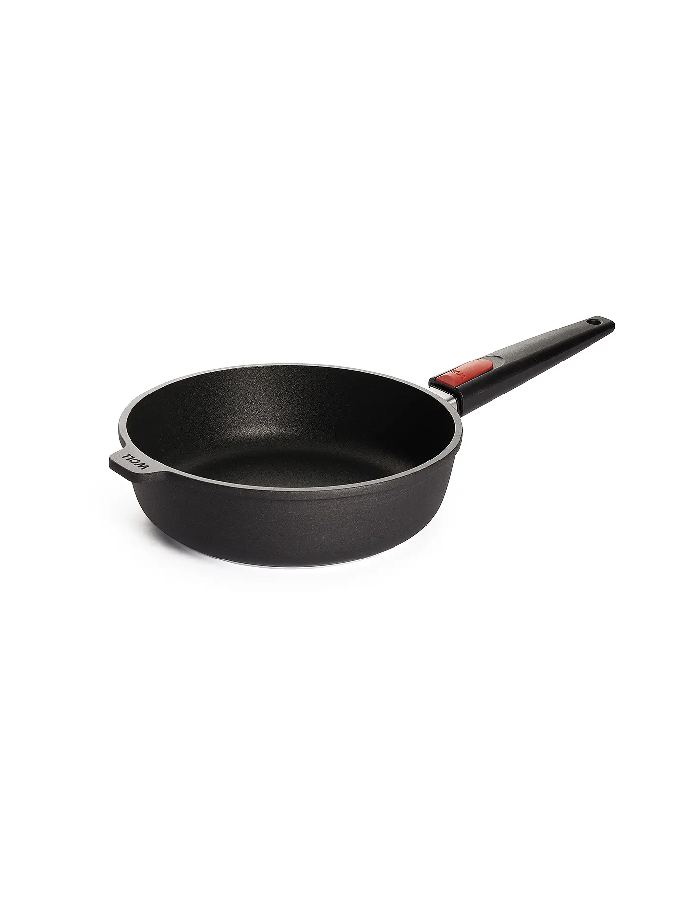 WOLL | Pfanne hoch mit Deckel 24cm TITANIUM NOWO INDUCTION Antihaft | 